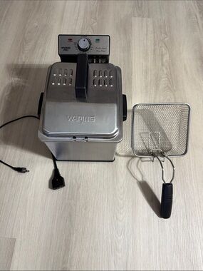 Waring Pro Stainless Steel Deep Fryer - Silver